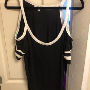 Express cold shoulder shirt
